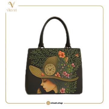 Elegant Artistic Hand-Painted Style Handbag | Premium Fashion Tote for Women