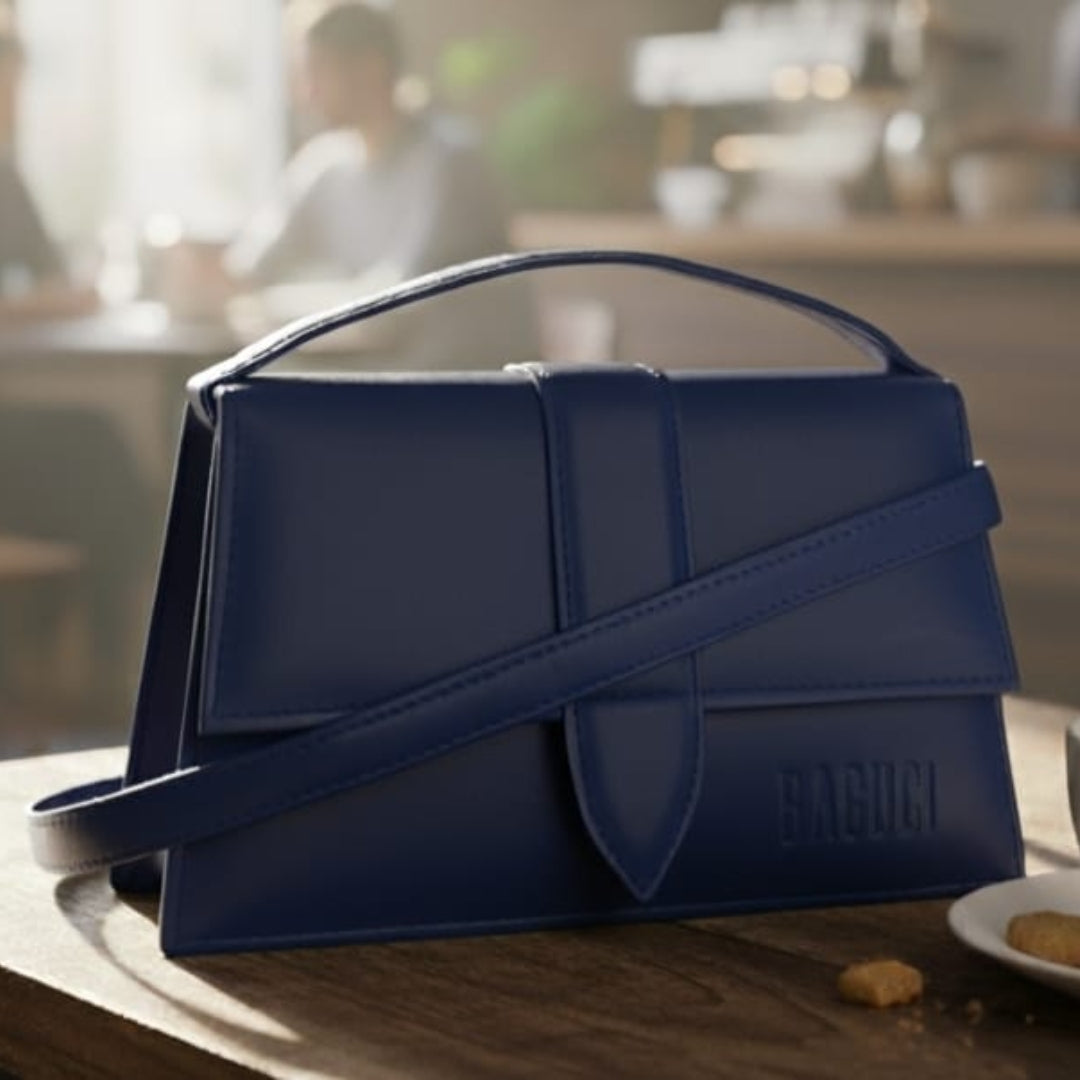 Premium PU Leather Shoulder Bag for Women | Modern Mini Handbag