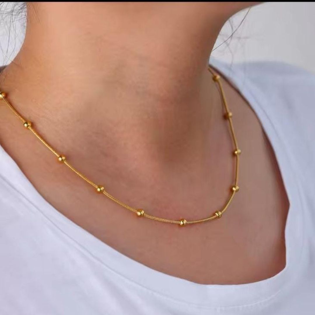 Classic Gold Necklace for Women – Timeless & Elegant Design