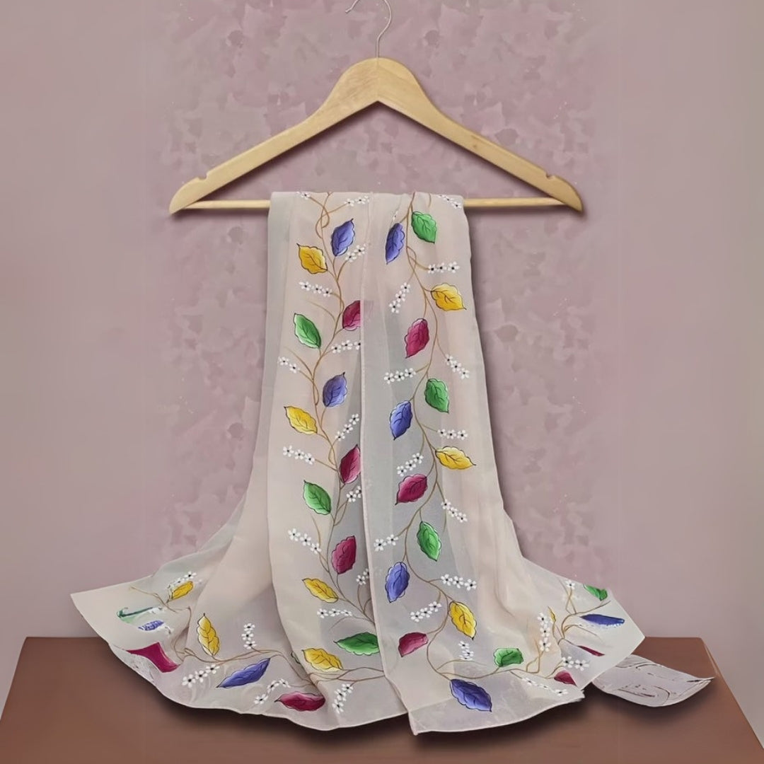 Elegant Printed Georgetta Hijab for Modest Style