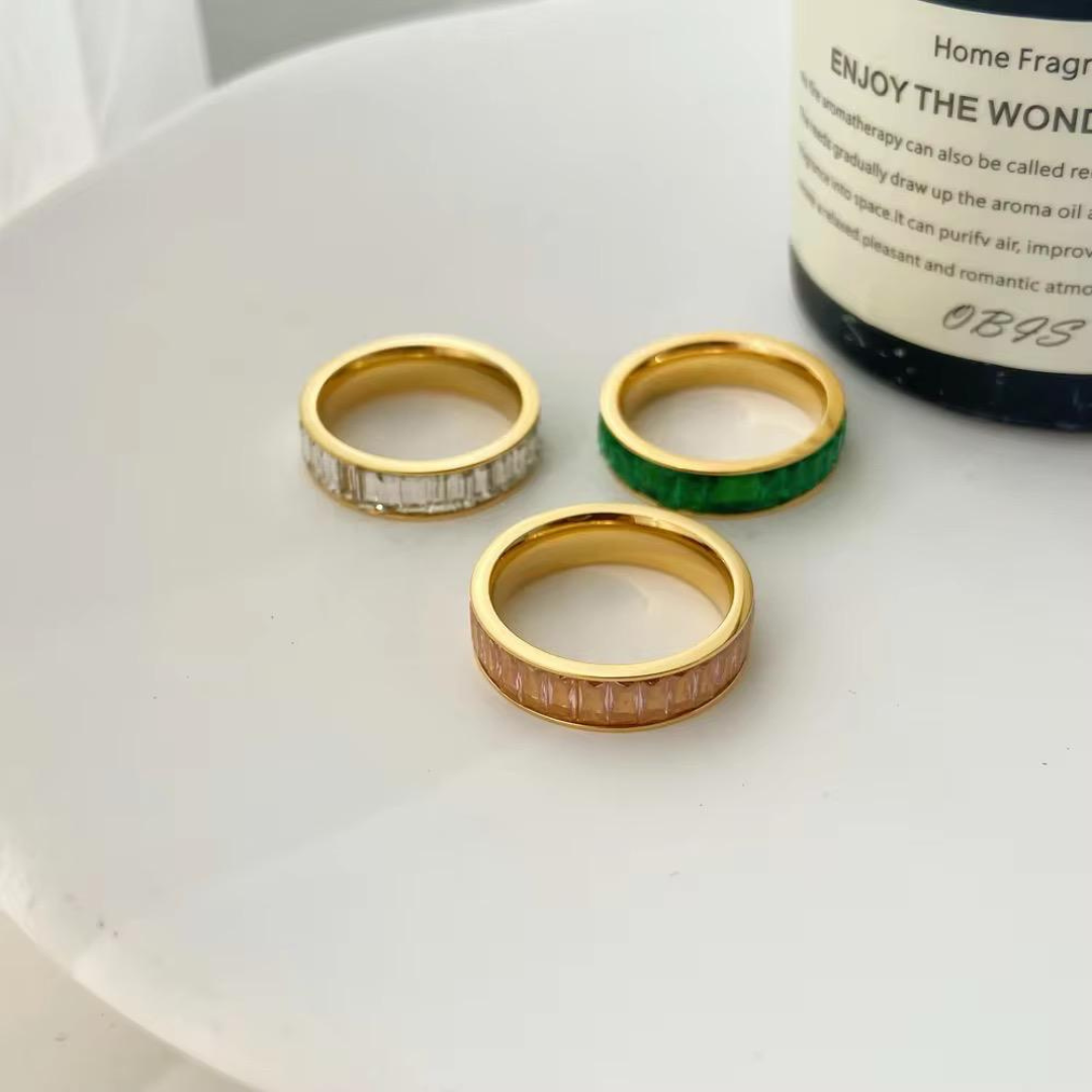 Simple Adjustable Gold Ring for Women