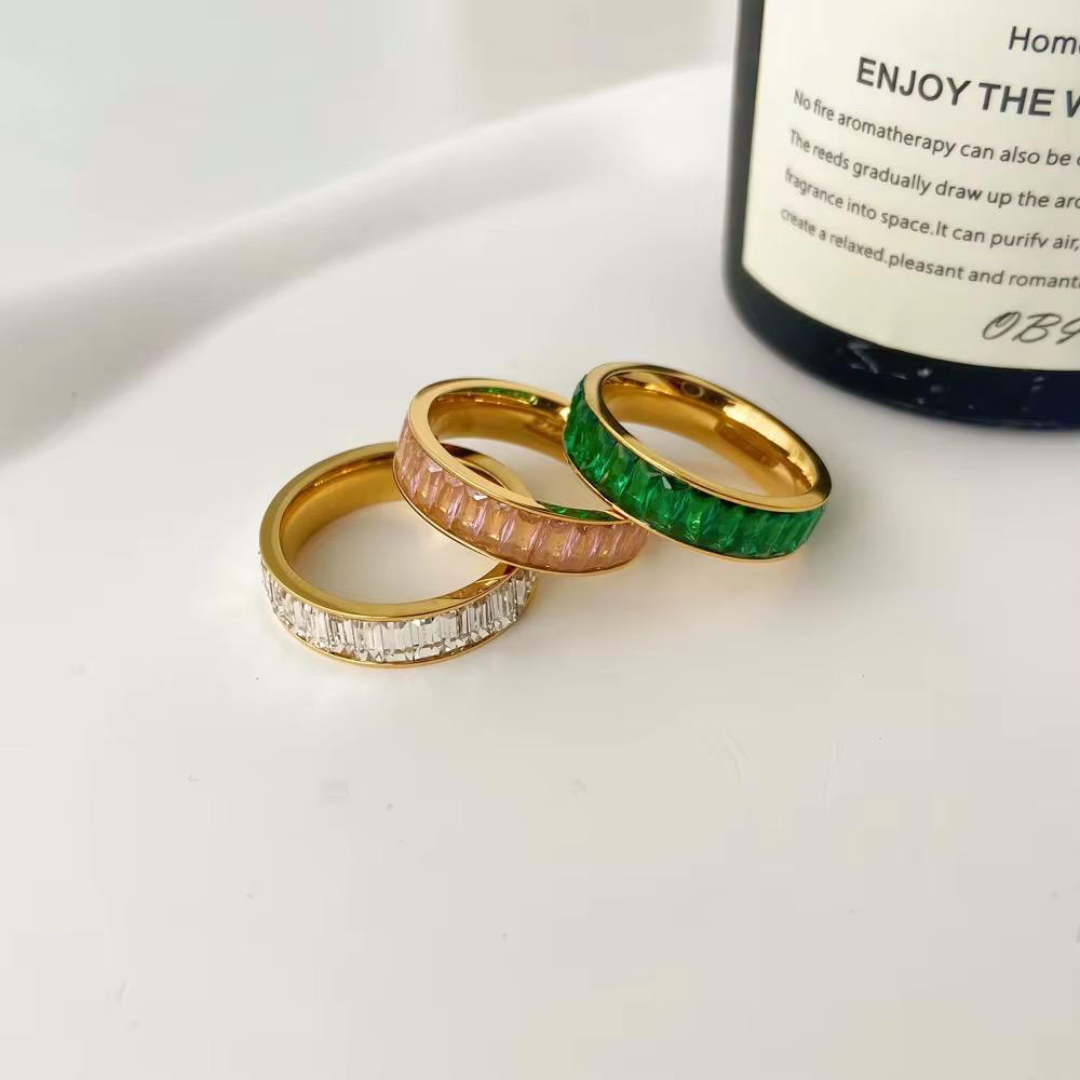 Simple Adjustable Gold Ring for Women