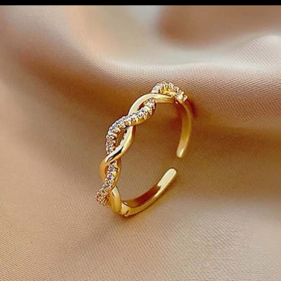 Adjustable Rose Gold Ring for Women