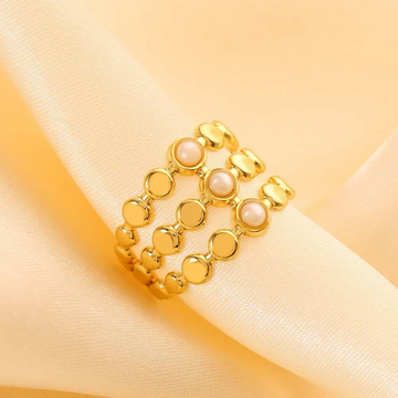 Minimalist Adjustable Silver Ring for Women