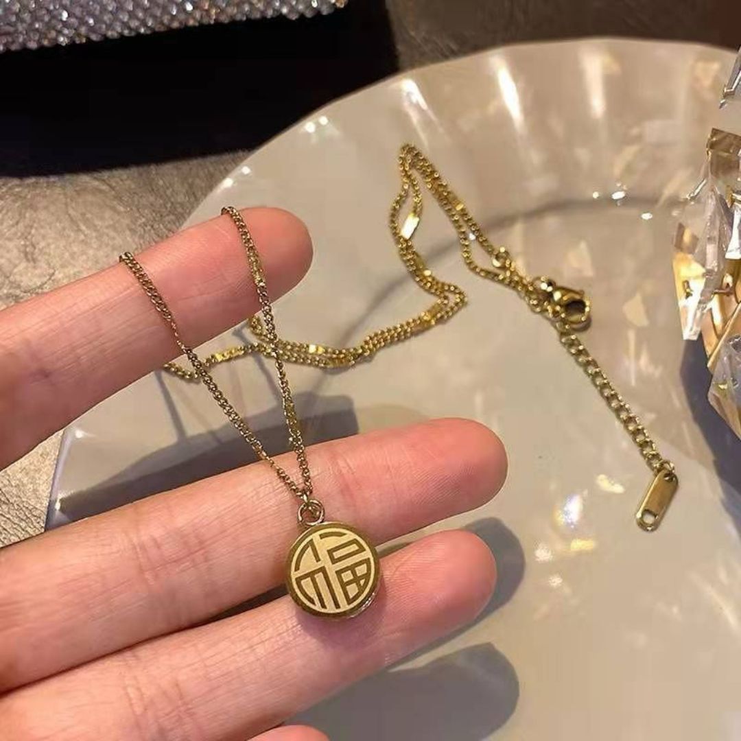 Trendy Gold-Plated Necklace for Women – Stylish & Versatile