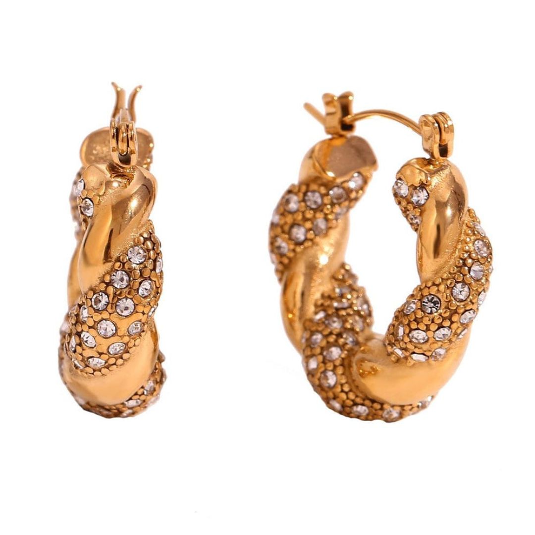Simple Gold Earrings for Effortless Elegance