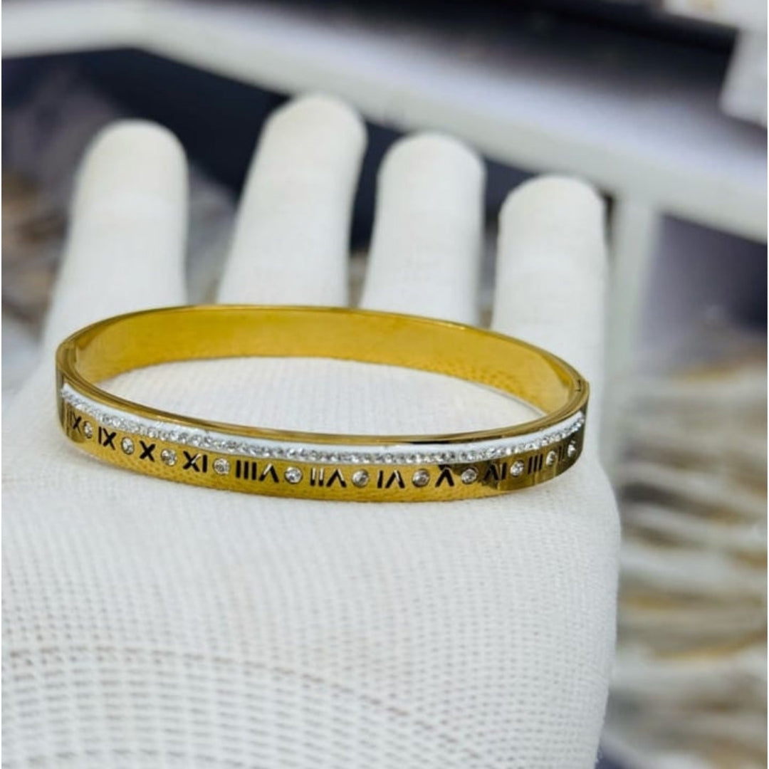 Sleek Stainless Steel Cuff Bracelet for Modern Style