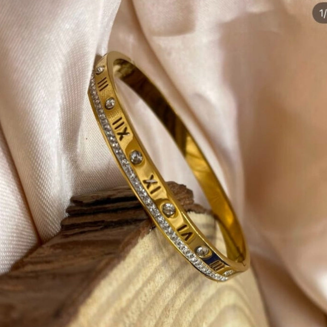 Sleek Stainless Steel Cuff Bracelet for Modern Style